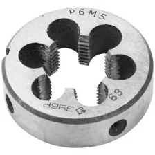 ЗУБР М20x1.5мм, плашка, стальР6М5, круглая машинно-ручная 4-28023-20-1.5, 4-28023-20-1.5