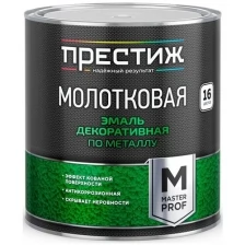 Эмаль декоративная по металлу молотковая Престиж, 2,5 л, бронзовая