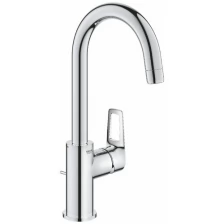 Смеситель для раковины GROHE Start Loop однорычажный с донным клапаном, L-Size, хром (23780001)