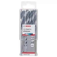 Сверло HSS PointTeQ (10шт) 6.8mm | код 2608577236 | BOSCH (1 упак.)