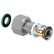 Штуцер Uponor S-Press Plus 20-G3/4"НГ с накидной гайкой