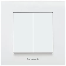 Выключатель Panasonic Karre&Arkedia скрыт. 2кл. IP20 белый (упак.:1шт) (WKTT00092WH-RU)