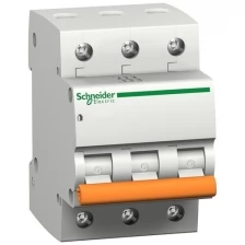 Автоматический выключатель ВА63 3P 10A C 4,5kA Schneider Electric 11222